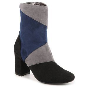 Bellini Gaze bootie black/Navy/gray sz 7.5